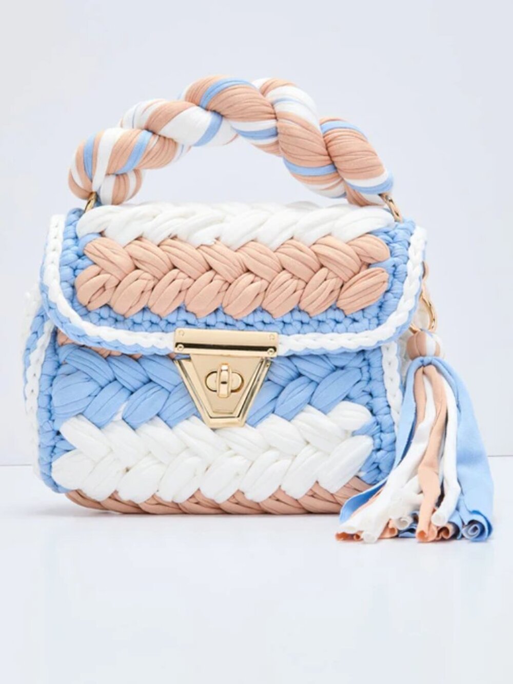 Vici Resort Only Braided Top Handle Bag NWT
